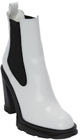 (Women) Alexander McQueen Tread Slick Heeled Chelsea Boot 'Ivory Black' 678530WHZ849360 Lookbook (Women) Alexander McQueen Tread Slick Heeled Chelsea Boot 'Ivory Black' 678530WHZ849360