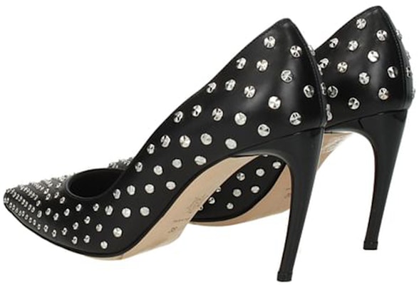 (W) Alexander McQueen Zapatillas Altas de Cuero 'Negro' 508278WHMU01000 Lookbook (W) Alexander McQueen Zapatillas Altas de Cuero 'Negro' 508278WHMU01000