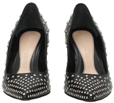 (W) Alexander McQueen Zapatillas Altas de Cuero 'Negro' 508278WHMU01000 Shop (W) Alexander McQueen Zapatillas Altas de Cuero 'Negro' 508278WHMU01000