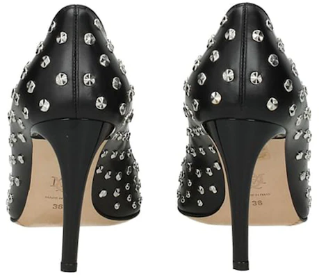 (W) Alexander McQueen Sepatu Tinggi Kulit 'Hitam' 508278WHMU01000 Purchase (W) Alexander McQueen Sepatu Tinggi Kulit 'Hitam' 508278WHMU01000