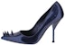 (Women) Alexander McQueen Leather High-Top 'Deep Blue' 719423W4UV14430