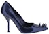 (Women) Alexander McQueen Leather High-Top 'Deep Blue' 719423W4UV14430