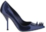 Order (Women) Alexander McQueen Leather High-Top 'Deep Blue' 719423W4UV14430