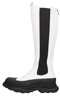 (Women) Alexander McQueen Leather High-Top 'White' 666410WHZ669360 Buy (Women) Alexander McQueen Leather High-Top 'White' 666410WHZ669360