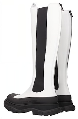 (Women) Alexander McQueen Leather High-Top 'White' 666410WHZ669360 Shop (Women) Alexander McQueen Leather High-Top 'White' 666410WHZ669360