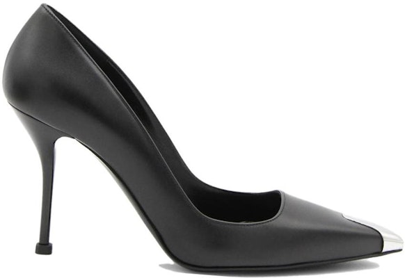 (Women) Alexander McQueen Leather High Heel Slip-On 'Black' 757495WIEA11081 Order (Women) Alexander McQueen Leather High Heel Slip-On 'Black' 757495WIEA11081