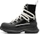 (W) Alexander McQueen But kulit Lace-Up 'Comfort' Martens Boot 5cm 'Hitam' 766899WIED41694