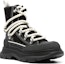 Lookbook (W) Alexander McQueen But kulit Lace-Up 'Comfort' Martens Boot 5cm 'Hitam' 766899WIED41694