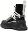 Shop (W) Alexander McQueen But kulit Lace-Up 'Comfort' Martens Boot 5cm 'Hitam' 766899WIED41694