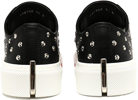(Women) Alexander McQueen Leather Lace-Up 'Studded Black' 533708WHT931012 Lookbook (Women) Alexander McQueen Leather Lace-Up 'Studded Black' 533708WHT931012