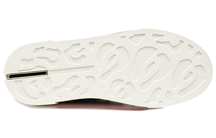 Shop (W) Alexander McQueen Kulit Lace-Up 'Studded Hitam' 533708WHT931012