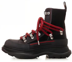 (Women) Alexander McQueen Leather Lace-Up Ankle Boot '5cm Black Martin' 766899WIED41695 (Women) Alexander McQueen Leather Lace-Up Ankle Boot '5cm Black Martin' 766899WIED41695