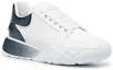 Order (Women) Alexander McQueen Leather Lace-Up Low 'White Blue' 685733WIA9S9095