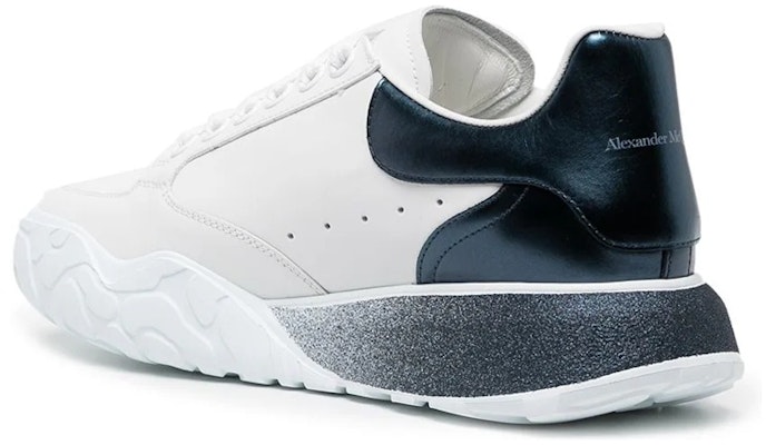 (Women) Alexander McQueen Leather Lace-Up Low 'White Blue' 685733WIA9S9095 Lookbook (Women) Alexander McQueen Leather Lace-Up Low 'White Blue' 685733WIA9S9095