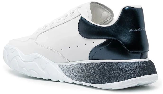 (Women) Alexander McQueen Leather Lace-Up Low 'White Blue' 685733WIA9S9095 Lookbook (Women) Alexander McQueen Leather Lace-Up Low 'White Blue' 685733WIA9S9095