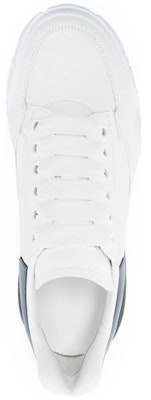 (Women) Alexander McQueen Leather Lace-Up Low 'White Blue' 685733WIA9S9095 Shop (Women) Alexander McQueen Leather Lace-Up Low 'White Blue' 685733WIA9S9095