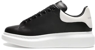 (Women) Alexander McQueen Leather Lace-Up Low Top 'Black Fashion' 553770WHGP71070 (Women) Alexander McQueen Leather Lace-Up Low Top 'Black Fashion' 553770WHGP71070