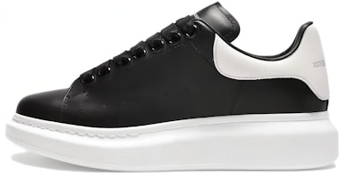 (Women) Alexander McQueen Leather Lace-Up Low Top 'Black Fashion' 553770WHGP71070 (Women) Alexander McQueen Leather Lace-Up Low Top 'Black Fashion' 553770WHGP71070