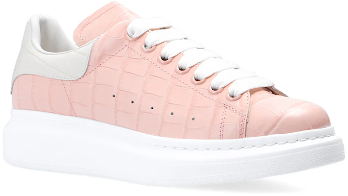 (W) Alexander McQueen Kasut Kulit Bertali Rendah 'Merah Jambu Putih' 676699WIAW15804 Order (W) Alexander McQueen Kasut Kulit Bertali Rendah 'Merah Jambu Putih' 676699WIAW15804