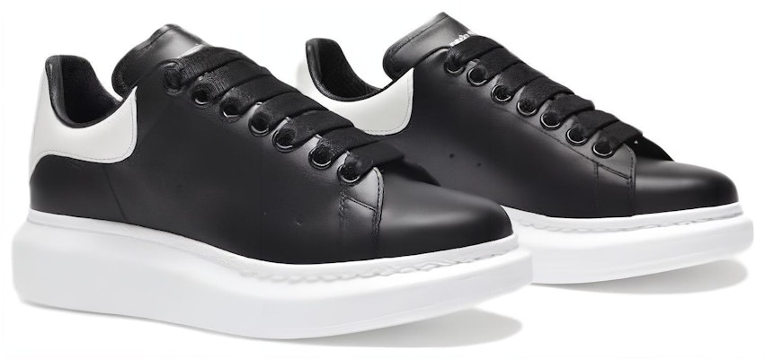 (Women) Alexander McQueen Leather Lace-Up Low Top 'Black Fashion' 553770WHGP71070 Lookbook (Women) Alexander McQueen Leather Lace-Up Low Top 'Black Fashion' 553770WHGP71070
