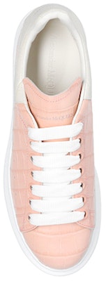 (Women) Alexander McQueen Leather Lace-Up Low Top 'Pink White' 676699WIAW15804 Lookbook (Women) Alexander McQueen Leather Lace-Up Low Top 'Pink White' 676699WIAW15804
