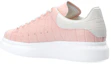 Shop (W) Alexander McQueen Kasut Kulit Bertali Rendah 'Merah Jambu Putih' 676699WIAW15804
