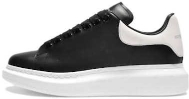 (Women) Alexander McQueen Leather Lace-Up Low Top 'Black Fashion' 553770WHGP71070 (Women) Alexander McQueen Leather Lace-Up Low Top 'Black Fashion' 553770WHGP71070