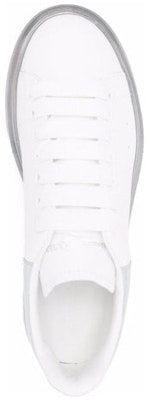 (W) 亚历山大·麦昆白色虹彩皮革Larry厚底运动鞋 611698WIB9U9620 Shop (W) 亚历山大·麦昆白色虹彩皮革Larry厚底运动鞋 611698WIB9U9620