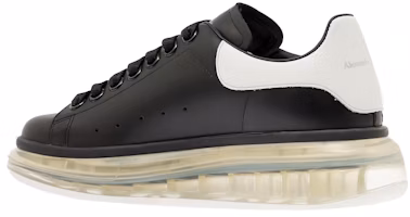 (Women) Alexander McQueen Leather Low-Top 'Black Fashion' 611698WHX981041 (Women) Alexander McQueen Leather Low-Top 'Black Fashion' 611698WHX981041