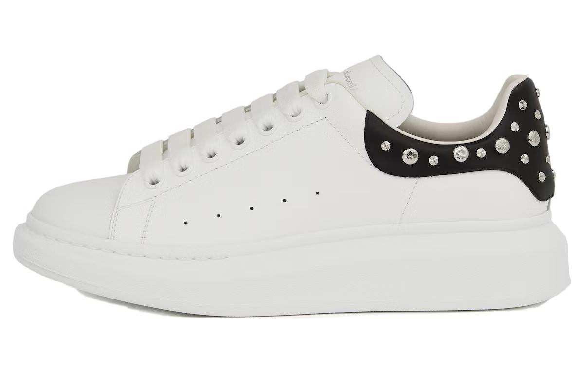(Women) Alexander McQueen Leather Low-Top 'White' 586393WHWKH9089