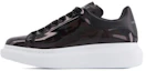 Buy (W) Alexander McQueen Zapatillas de Cuero Bajas 'Moda Negra' 718139WHGP71000
