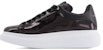 (Women) Alexander McQueen Leather Low-Top Lace-Up 'Black Fashion' 718139WHGP71000