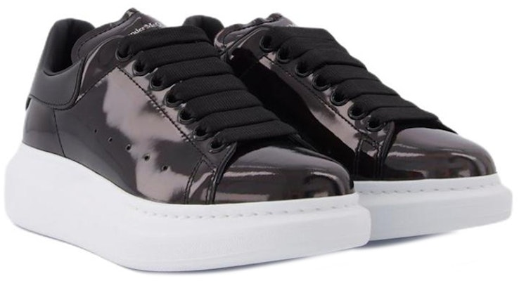 (Women) Alexander McQueen Leather Low-Top Lace-Up 'Black Fashion' 718139WHGP71000 Order (Women) Alexander McQueen Leather Low-Top Lace-Up 'Black Fashion' 718139WHGP71000