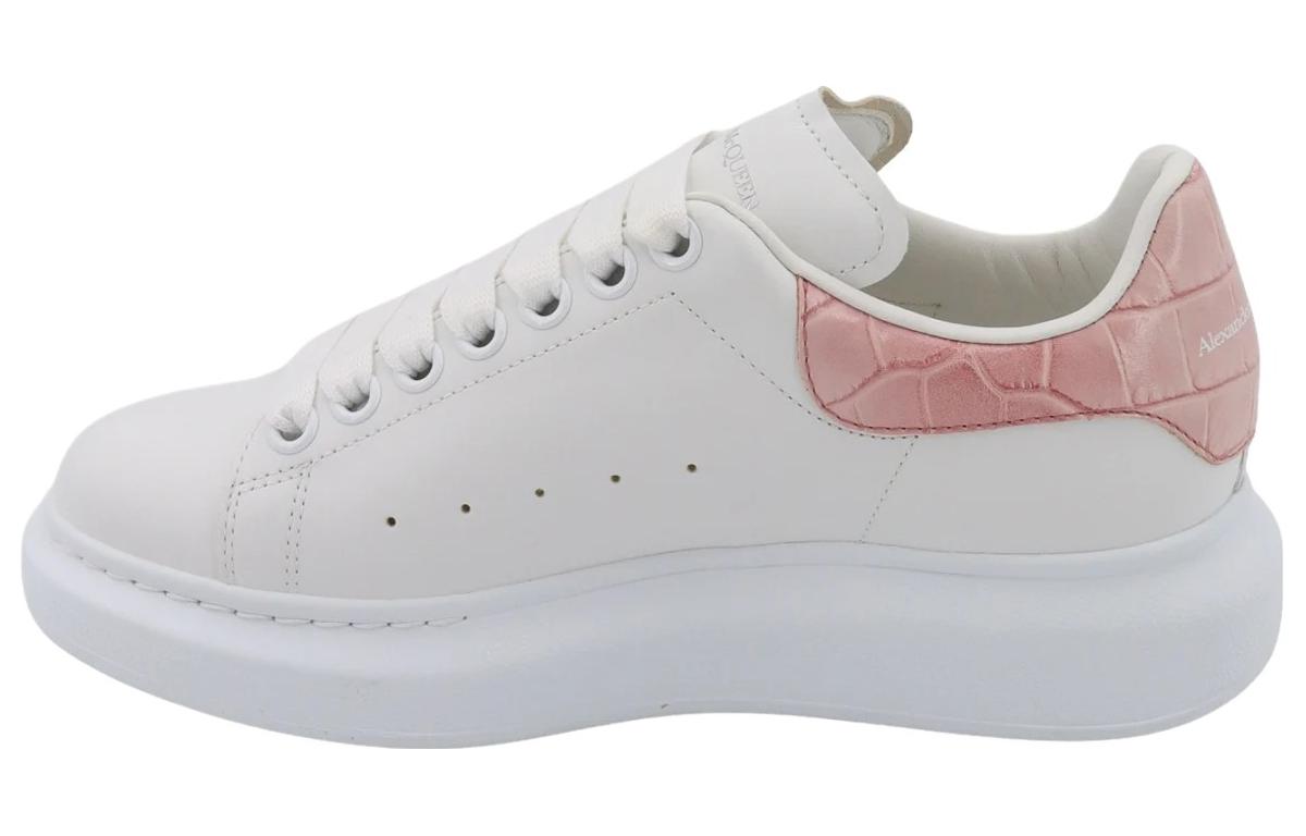 (Women) Alexander McQueen Leather Low-Top Platform Sneaker 'White' 718233WIEE68472