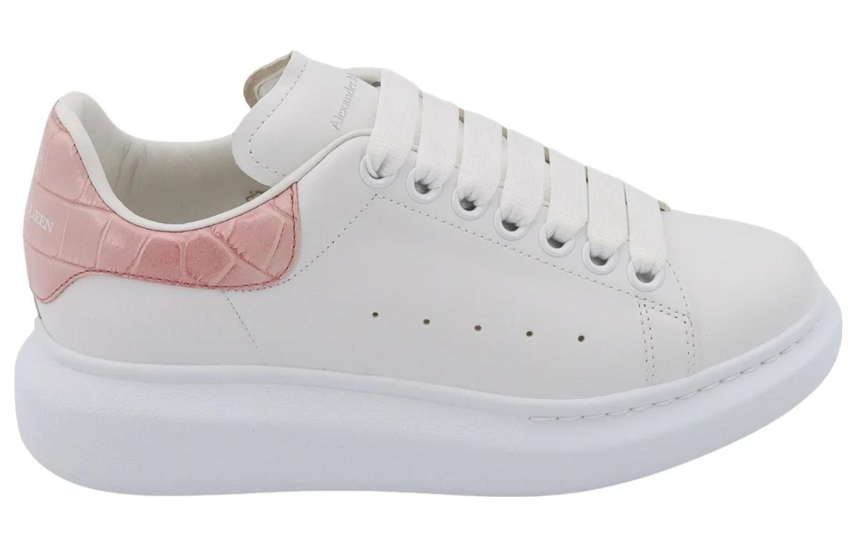 Order (Women) Alexander McQueen Leather Low-Top Platform Sneaker 'White' 718233WIEE68472