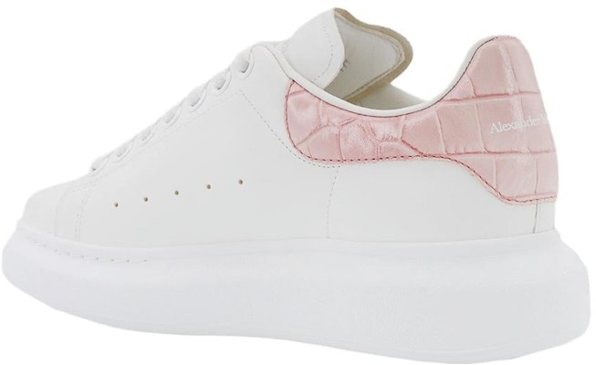 (Women) Alexander McQueen Leather Low-Top Platform Sneaker 'White' 718233WIEE68472 Lookbook (Women) Alexander McQueen Leather Low-Top Platform Sneaker 'White' 718233WIEE68472