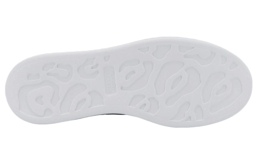 Shop (Women) Alexander McQueen Leather Low-Top Platform Sneaker 'White' 718233WIEE68472