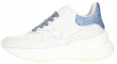 Buy (Women) Alexander McQueen Leather Low-Top Sneaker 'White Blue' 586410WHVJU9833