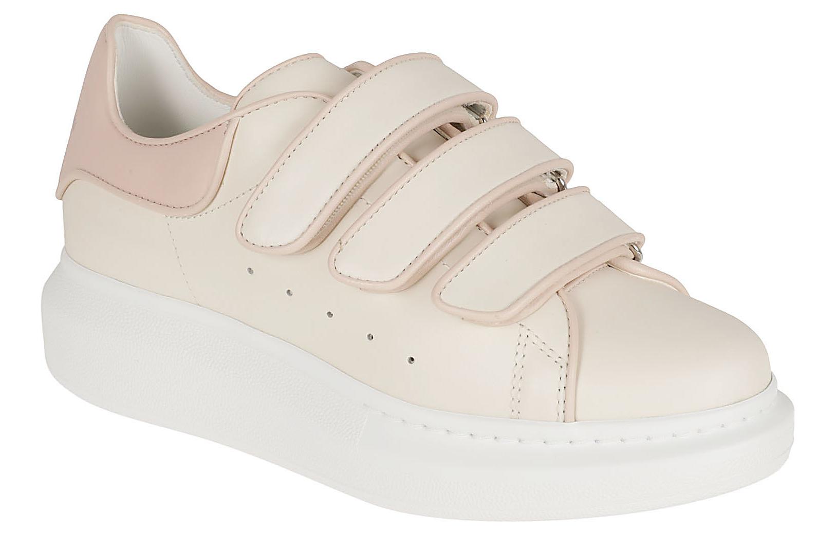 Lookbook (W) Alexander McQueen Kulit Low-Top Velcro 'Beige' 721410WHJE58705