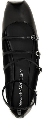 (W) Kulit Rendah Alexander McQueen 'Fesyen Hitam' 780745WIEN51000 Details for (W) Kulit Rendah Alexander McQueen 'Fesyen Hitam' 780745WIEN51000