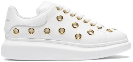 (W) Alexander McQueen Zapatillas de Cuero Bajas 'White Comfort' 733009WICY69075 Order (W) Alexander McQueen Zapatillas de Cuero Bajas 'White Comfort' 733009WICY69075