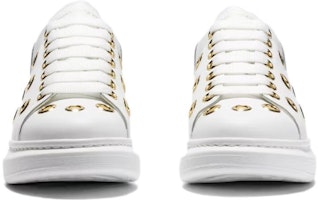 (W) Alexander McQueen Zapatillas de Cuero Bajas 'White Comfort' 733009WICY69075 Lookbook (W) Alexander McQueen Zapatillas de Cuero Bajas 'White Comfort' 733009WICY69075