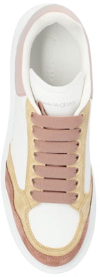 (Women) Alexander McQueen Leather Low 'White Red Brown' 758982WIED26755 Lookbook (Women) Alexander McQueen Leather Low 'White Red Brown' 758982WIED26755