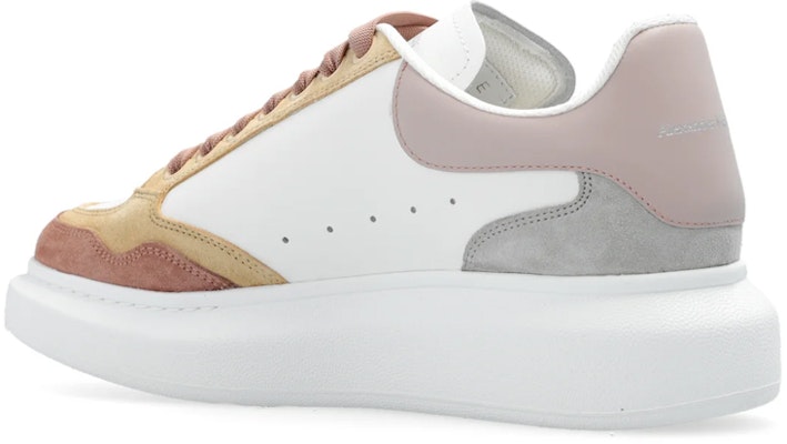 (Women) Alexander McQueen Leather Low 'White Red Brown' 758982WIED26755 Shop (Women) Alexander McQueen Leather Low 'White Red Brown' 758982WIED26755