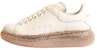 (Women) Alexander McQueen Leather Low Top 'Beige' 621057WHXMU9096