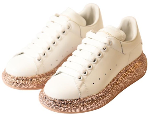 (Women) Alexander McQueen Leather Low Top 'Beige' 621057WHXMU9096 Lookbook (Women) Alexander McQueen Leather Low Top 'Beige' 621057WHXMU9096