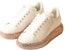 (Women) Alexander McQueen Leather Low Top 'Beige' 621057WHXMU9096