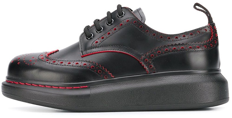 (Women) Alexander McQueen Leather Low Top 'Black' 611704WHX5C1066 Buy (Women) Alexander McQueen Leather Low Top 'Black' 611704WHX5C1066