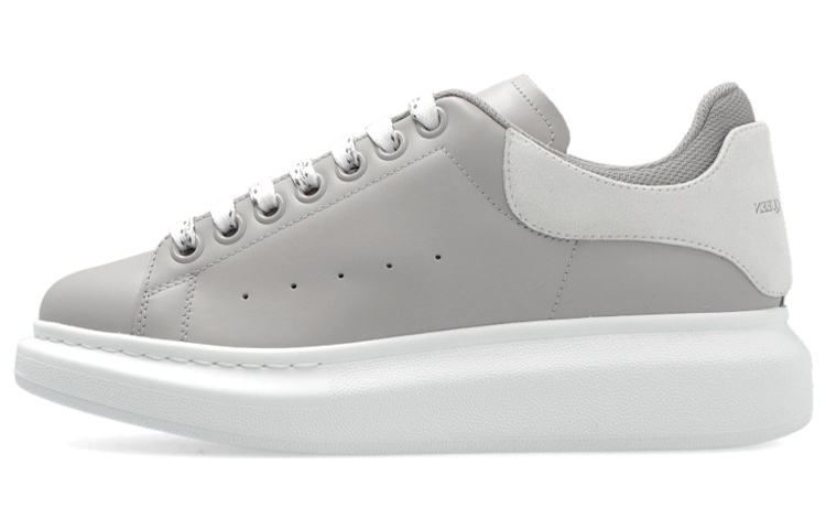 (Women) Alexander McQueen Leather Low Top 'Grey Fashion' 697103WICGH1624