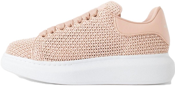 (W) アレキサンダー・マックイーン ピンク/ホワイト レザー スニーカー 755628W4WA55734 Buy (W) アレキサンダー・マックイーン ピンク/ホワイト レザー スニーカー 755628W4WA55734